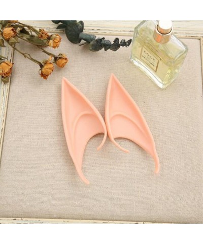 Cute Elf Ears Vampire Ears Soft Pointed Head Monster Ears with Headgear Dress Up Costume Cosplay (10CM Skin Tone) $12.92 Kids...