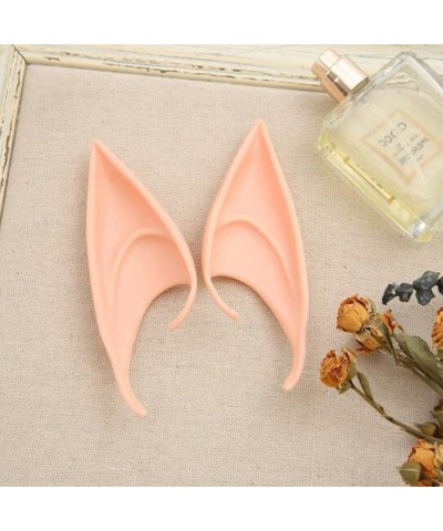 Cute Elf Ears Vampire Ears Soft Pointed Head Monster Ears with Headgear Dress Up Costume Cosplay (10CM Skin Tone) $12.92 Kids...