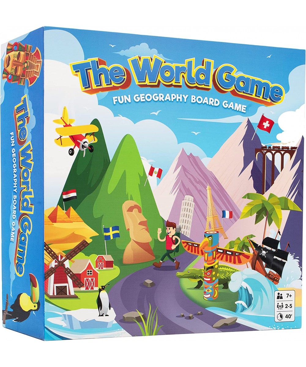 Fun Geography Board Game - Educational Game for Kids & Adults - Cool Learning Gift Idea for Teenage Boys & Girls $49.10 Board...