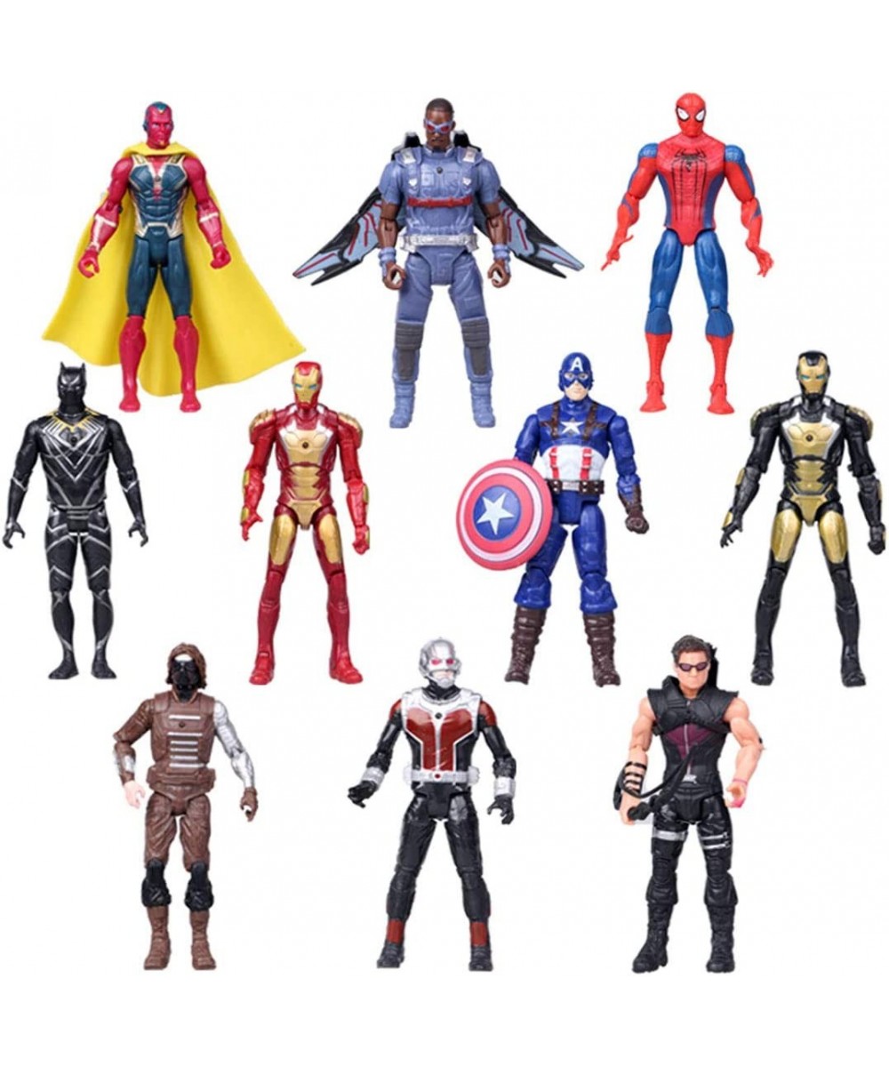 Super Hero Series Exclusive Figure Set 10 Collectible 6.7-Inch Action Figures $63.38 Action Figures