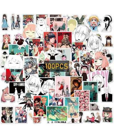 SPY×Family Stickers 100PCS Anime SPY×Family Small Cute Sticker for Kids Phone Case Water Bottles Stickers (100PCS SPY×Family)...