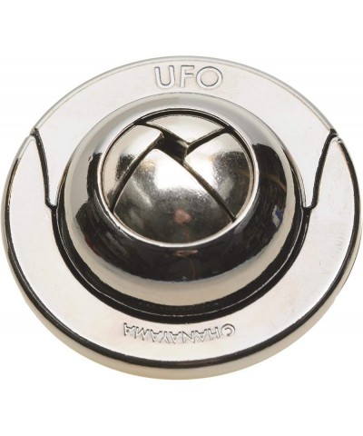 UFO Hanayama Brain Teaser Puzzle New 2019 Release Level 4 Difficulty Rating RED Velveteen Drawstring Pouch Bundled $32.27 Bra...