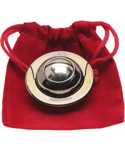 UFO Hanayama Brain Teaser Puzzle New 2019 Release Level 4 Difficulty Rating RED Velveteen Drawstring Pouch Bundled $32.27 Bra...