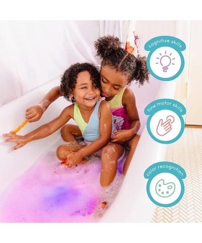 Lumi Water-Activated Bath Toy with 6 Reusable Purple Light-Up Cubes for Sensory Play $43.25 Bathtub Toys