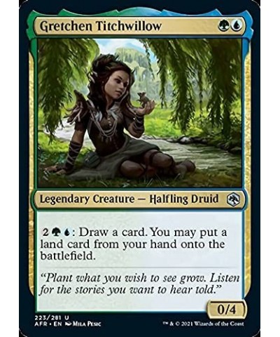 Magic: the Gathering - Gretchen Titchwillow (223) - Foil - Adventures in The Forgotten Realms $11.14 Trading Cards & Accessories