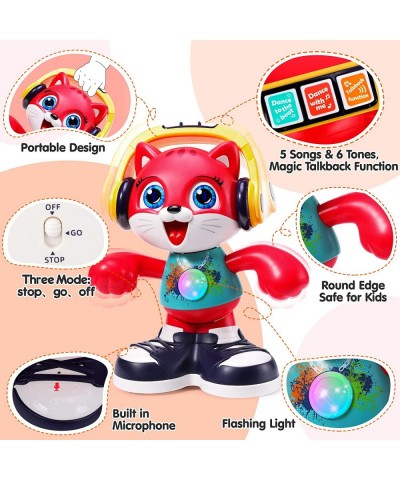 Baby Toys 12-18 Months Interactive Dancing Cat Toddler Toys for 1 Year Old Boy Gifts Infant Baby Musical Toys for Toddlers 1-...