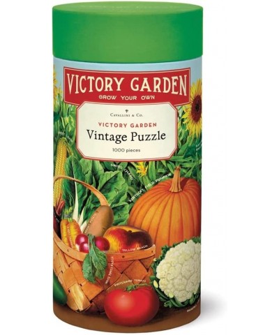 Cavallini 1000 Piece Puzzle Vintage Victory Garden (PZL/VG) $43.42 Jigsaw Puzzles