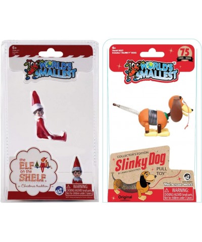 Elf On The Shelf & World's Smallest Slinky Dog - Bundle (Set of 2) $24.40 Miniature Novelty Toys