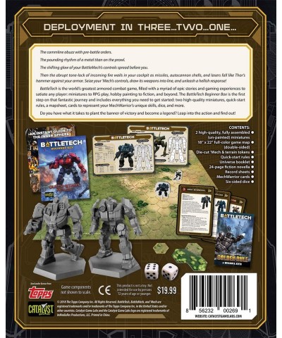 BattleTech Beginner Box $52.38 Dice Games