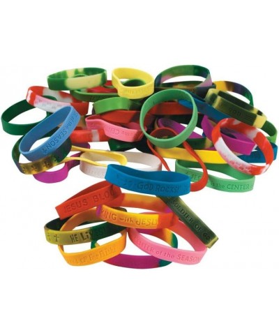 Religious Sayings Bracelet Mega Assortment (100 Piece) $45.31 Kids' Dress-Up Accessories