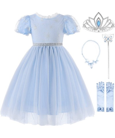 Girls Costume Dress Puff Sleeve Dress Princess Dress Up with Accessories $46.46 Kids' Costumes