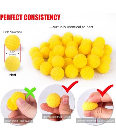 [200 Rounds] Nerf Rival Compatible Ammo Bulk Yellow Foam Bullet Ball Replacement Refill Pack for Nerf Rival Blasters (HIR Hig...