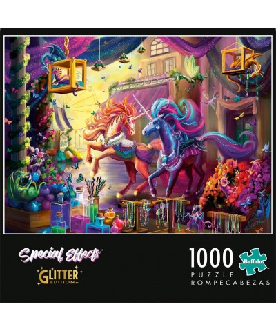 Twillight Marketplace - Glitter Edition - 1000 Piece Jigsaw Puzzle $21.56 Jigsaw Puzzles