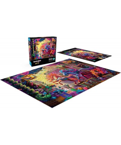 Twillight Marketplace - Glitter Edition - 1000 Piece Jigsaw Puzzle $21.56 Jigsaw Puzzles