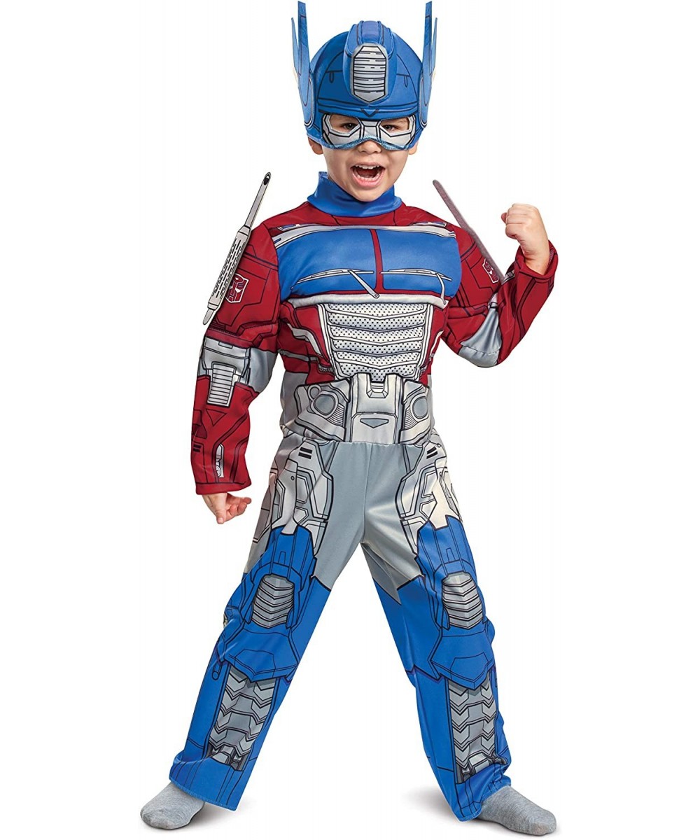 Toddlers Muscle Transformer Costumes for Boys Padded Character Jumpsuit $37.36 Kids' Costumes