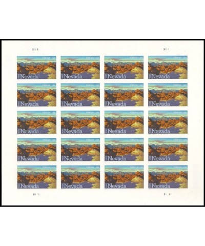 Nevada Statehood Stamps Sheet of 20 Forever U.S. Postage Stamps Scott 4907 $56.71 Collectibles Display & Storage