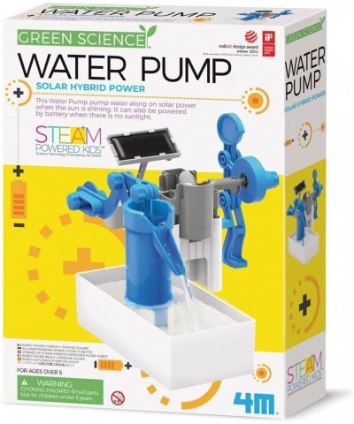 403425 Green Hybrid Solar Power Water Pump Science Kit $59.45 Solar Power Kits