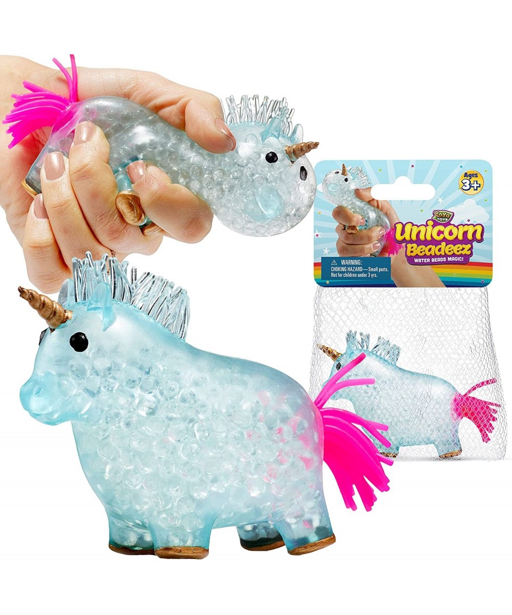 Unicorn Beadeez Stress Ball Fidget Toy | Quiet Squeeze Toy for Anxiety Relief Stress Anger Management Hand Strength Occupatio...