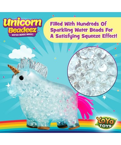 Unicorn Beadeez Stress Ball Fidget Toy | Quiet Squeeze Toy for Anxiety Relief Stress Anger Management Hand Strength Occupatio...