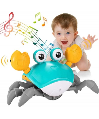 Crawling Crab Baby Toy Sensory Toys for 3 4+ Years Old Boys Girls with LED Light and Music Birthday Gifts for Kids Age 3-7 Ye...