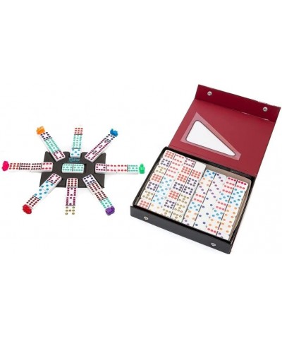 Bello Games Double Twelve Mexican Train Dominoes with Engraved Dots $71.34 Domino & Tile Games