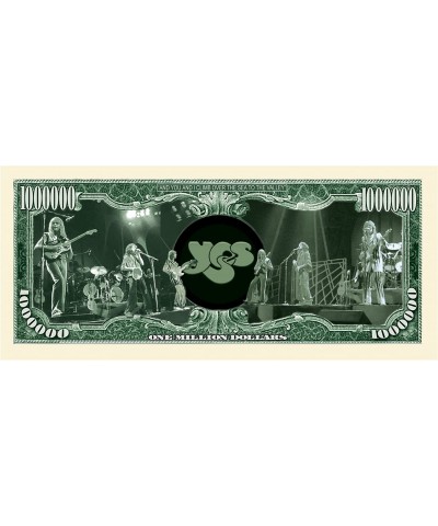 YES Million Dollar Collectible Bill (Pack of 5) - Best Gift for Fans of This Amazing Band $16.02 Gags & Practical Joke Toys