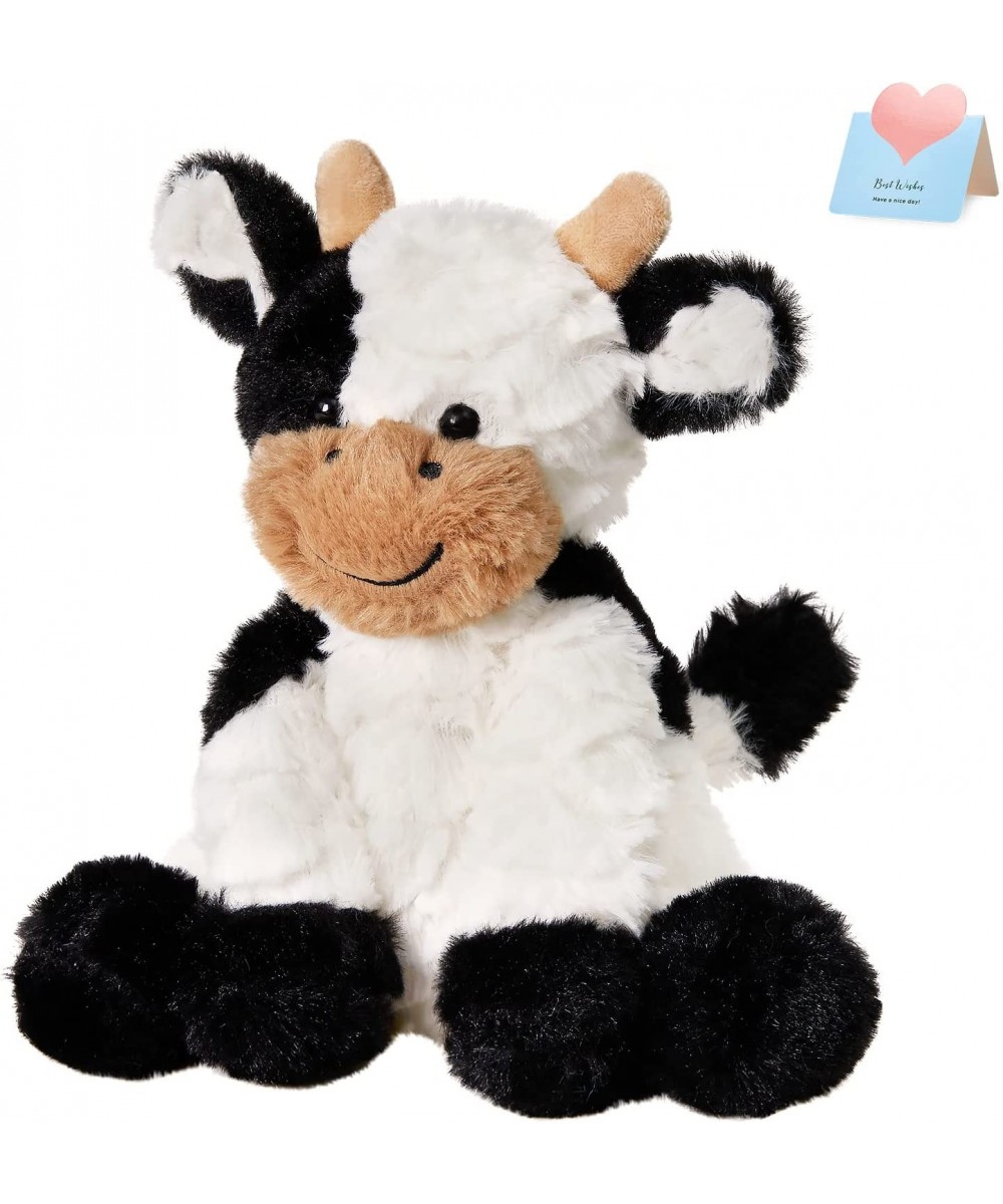 Cute Cow Stuffed Animal Soft Plush Farm Animal Toy Great Gift Idea White&Black Cow 9 inches $34.67 Stuffed Animals & Teddy Bears