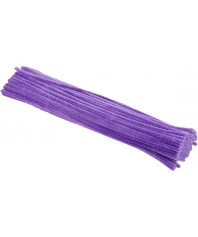 100pcs Pipe Cleaners Chenille Stems Crafts Chenille Sticks for DIY Art Flower Plant Crafts Christmas Decorations Ornament (Pu...