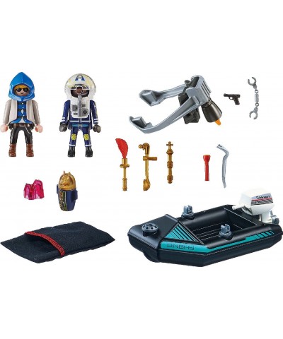 Police Jet Pack with Boat $37.62 Play Figure Playsets