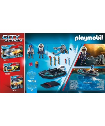 Police Jet Pack with Boat $37.62 Play Figure Playsets