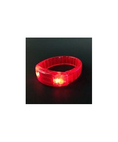 Set of 3 Red Sound Activated Bracelets Bangle Wristbands $25.37 Kids' Dress-Up Accessories