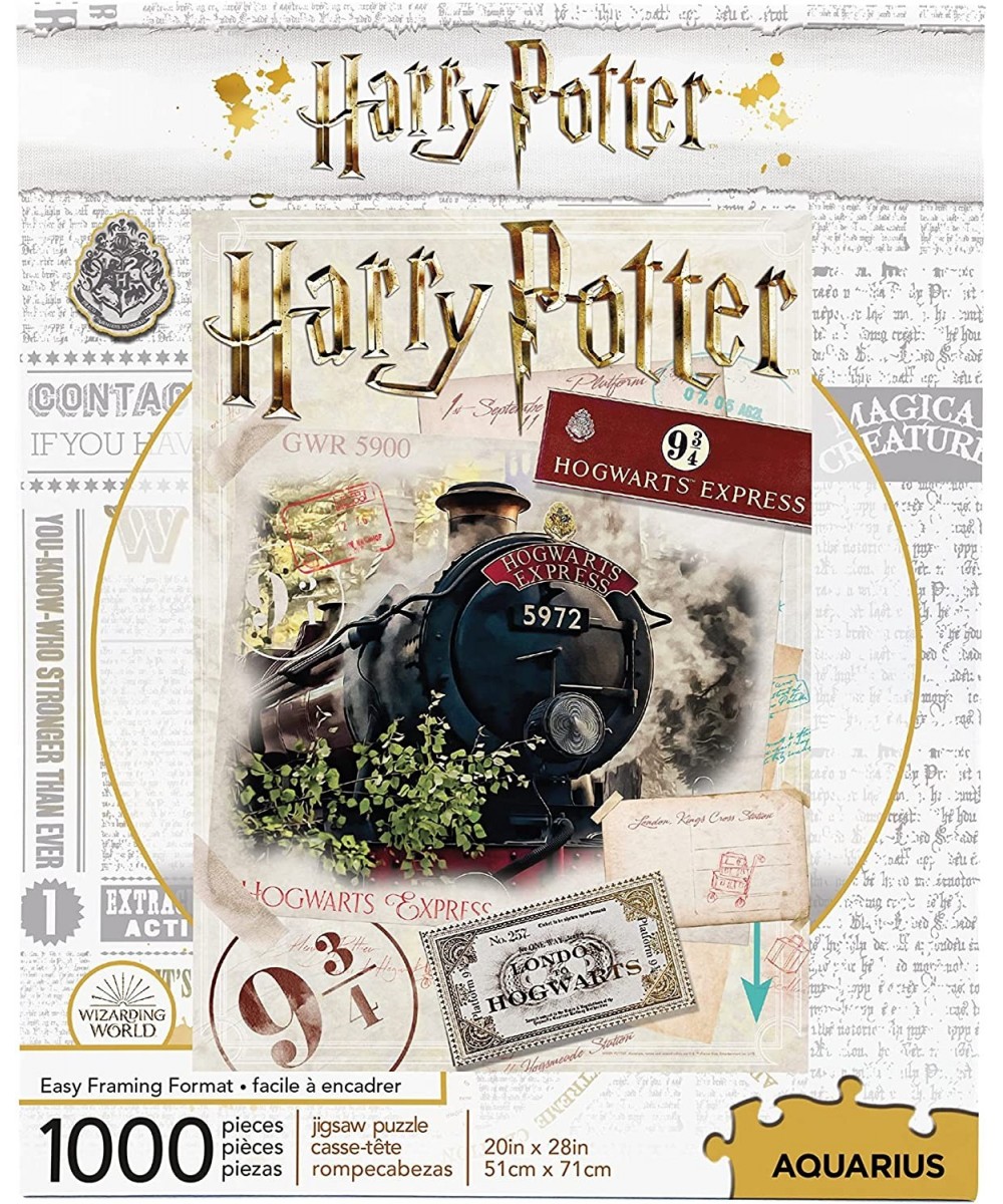 Harry Potter Puzzle Hogwarts Express Train Ticket (1000 Piece Jigsaw Puzzle) - Officially Licensed Harry Potter Merchandise &...