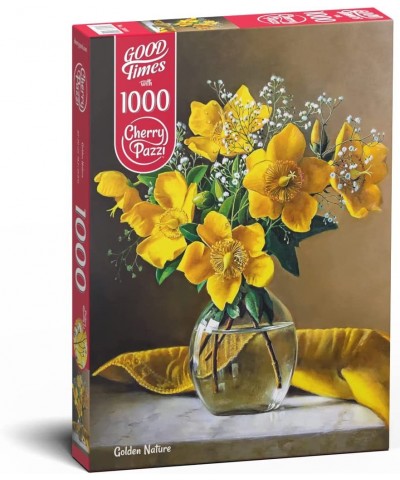 Golden Nature 1000 Piece Jigsaw Puzzle - Premium HD Printing with Vivid Colors for Adults and Teens Engage with Family and Fr...