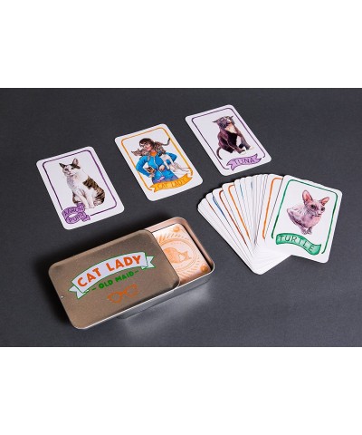 Cat Lady Old Maid (Cat Gifts for Cat Lovers Cat Themed Card Game) $19.17 Card Games