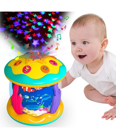 Baby Toys 12 to 18 Months Ocean Rotating Light Up Toys Early Education Musical Learning Infant Toys Spin Pacify Toy Baby Gift...