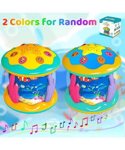 Baby Toys 12 to 18 Months Ocean Rotating Light Up Toys Early Education Musical Learning Infant Toys Spin Pacify Toy Baby Gift...