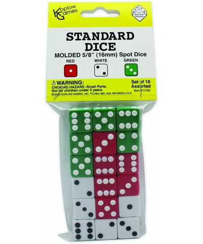 Dot Dice Set Classroom Accessories $15.67 Game Accessories