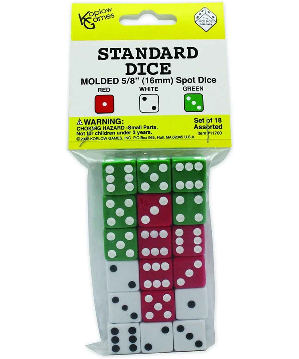 Dot Dice Set Classroom Accessories $15.67 Game Accessories