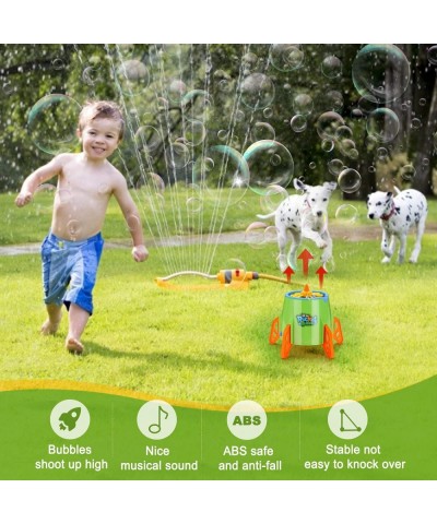 Automatic Bubble Machine for Kids Rocket Bubble Blower 4000+ Bubbles per Minute Battery Operated Bubble Maker for Parties Out...