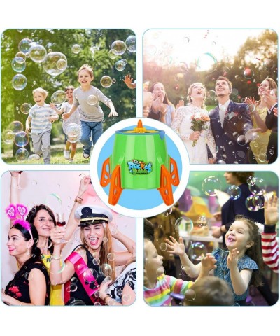 Automatic Bubble Machine for Kids Rocket Bubble Blower 4000+ Bubbles per Minute Battery Operated Bubble Maker for Parties Out...