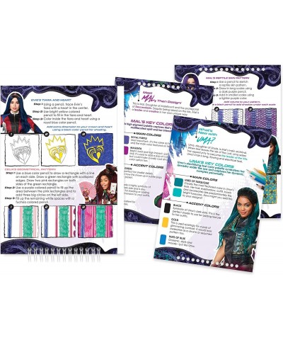 Disney Descendants 3 Sketchbook. Fashion Design Drawing and Coloring Book for Girls. Includes Evie and Descendants 3 Sketch P...