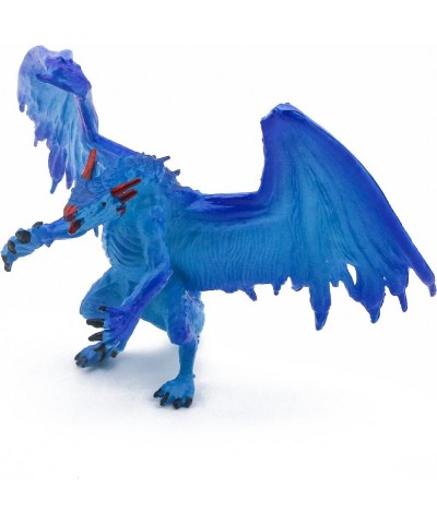 Dragon Toy Figures-4pcs 5 Inch Plastic Dragon Figurines with 6pcs 3 Inch Mini Dragon Toys in Assorted Colors and Styles Kids ...