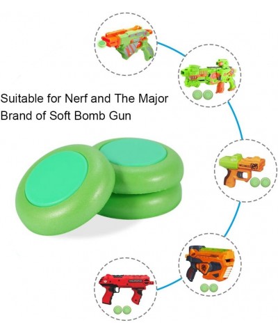 Disc Refill 10Pcs in Bulk EVA Soft 10-Dart Foam Blaster Bullet Accessories for Universal Toy Guns for Family Games (Green) $1...