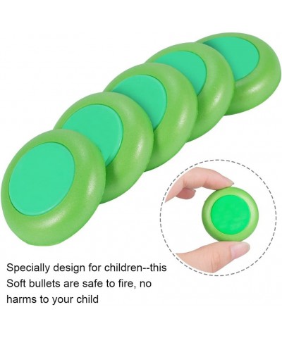 Disc Refill 10Pcs in Bulk EVA Soft 10-Dart Foam Blaster Bullet Accessories for Universal Toy Guns for Family Games (Green) $1...