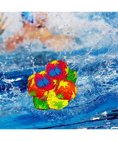 24 Pack Splash Water Balls for Pool Reusable Swimming Pool Balls Summer 2" Water Bomb Balls for Pool Beach Soaking Games Wate...