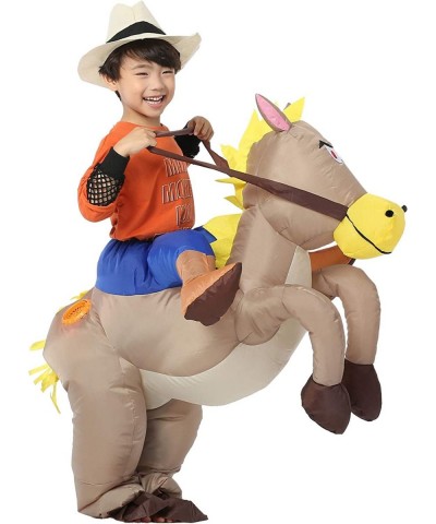 Inflatable Cowboy Costume Horse Bull Rider Fancy Dress Kid Size $58.76 Kids' Costumes