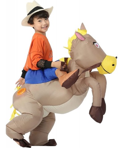 Inflatable Cowboy Costume Horse Bull Rider Fancy Dress Kid Size $58.76 Kids' Costumes