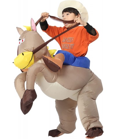 Inflatable Cowboy Costume Horse Bull Rider Fancy Dress Kid Size $58.76 Kids' Costumes