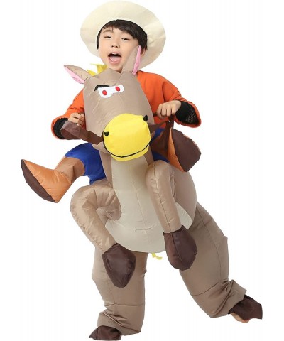 Inflatable Cowboy Costume Horse Bull Rider Fancy Dress Kid Size $58.76 Kids' Costumes