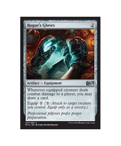 Magic: The Gathering - Rogue's Gloves - Magic 2015 $13.82 Magic Kits & Accessories